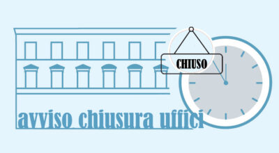 Chiusura uffici dell’Ordine dal 16 al 19 Agosto